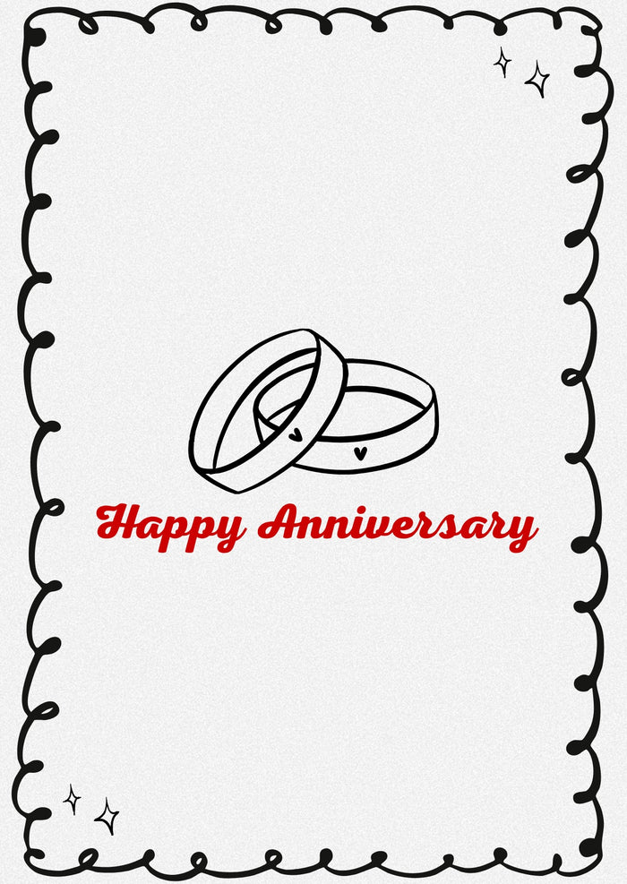 Anniversary Card · بطاقة ذكرى الزواج